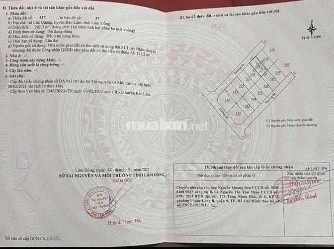 ra nhanh 2 lô liền kề sau chợ Lộc Quảng