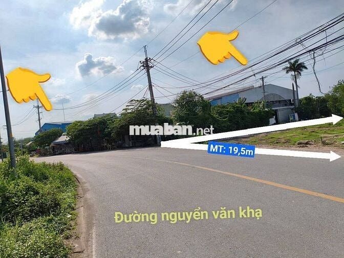 Tân An Hội 441m2 thổ 80m2, 2 mặt tiền đường Nguyễn Văn Khạ. Chỉ 2,4 tỷ
