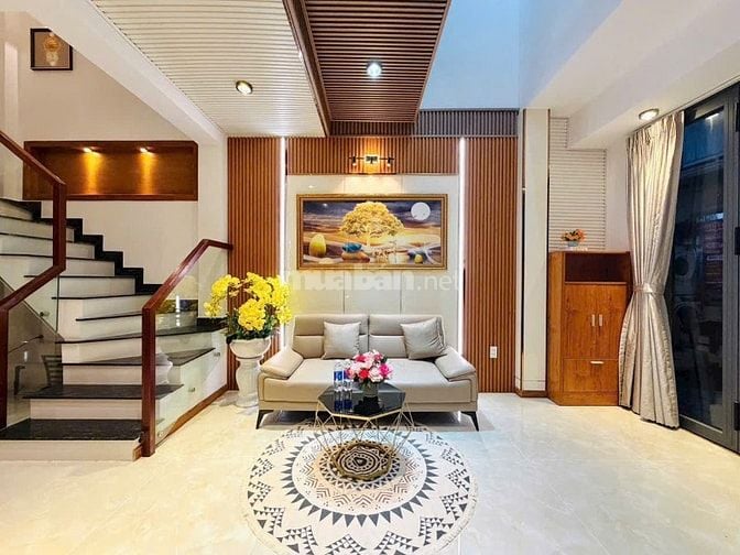 NHÀ ĐẸP LUNG LINH TỌA LẠC TẠI LÊ VĂN THỌ, P8, GV, HCM 40M2 4.95 TỶ