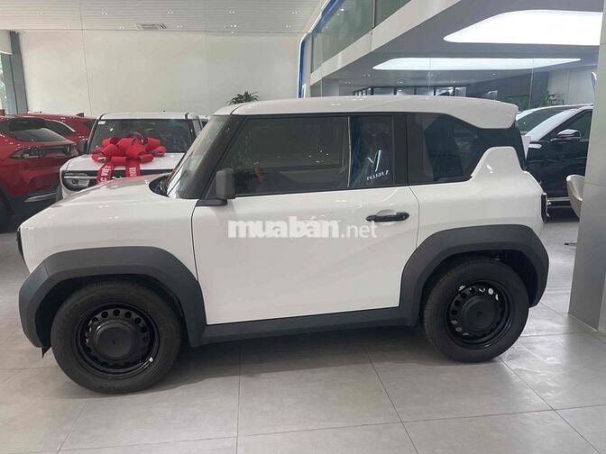 VF3 trắng 2025 sẵn xe, sẵn hồ sơ giao ngay