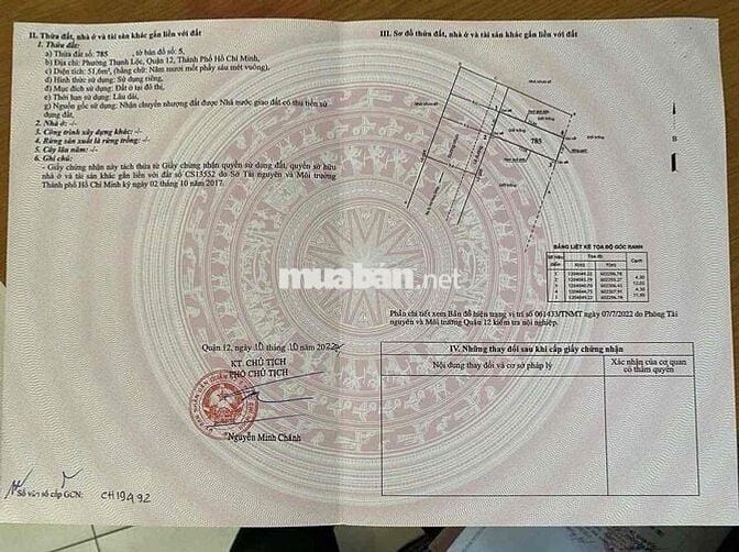 Bán đất TL43 giá tốt khu vực này