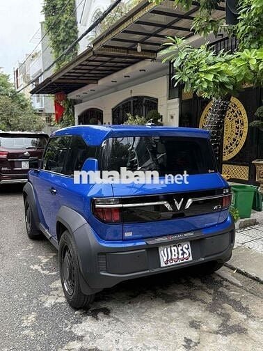 VinFast VF3 2025 - Vf 3 Xanh Đen cực đẹp Thuê pin