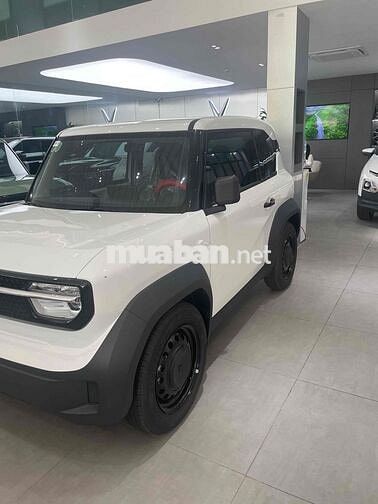 VF3 trắng 2025 sẵn xe, sẵn hồ sơ giao ngay