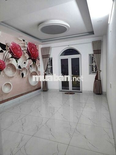 Nhà chợ Gò Xoài [4x17, 3 lầu, 5pn, 6toilet] 18tr/tháng