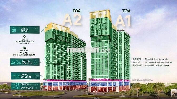 Chỉ từ 50 triệu – Booking ngay căn hộ CORA Tower trung tâm Hòa Xuân