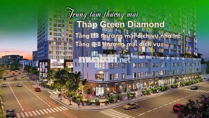 BÁN CĂN HỘ BCONS CITY Tháp Green  DIAMON