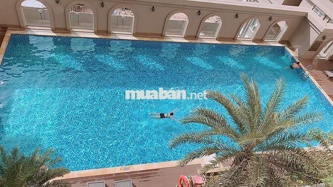 Cho thuê Saigon Mia 1PN 1WC xinh - Nội thất trẻ trung - View hồ bơi