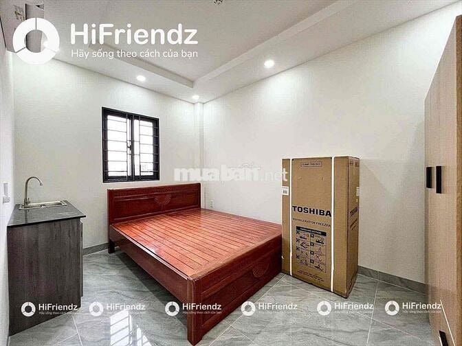 CHO THUÊ STUDIO FULL NT GẦN ĐH NGUYỄN TẤT THÀNH, CẦU VƯỢT NGÃ TƯ GA
