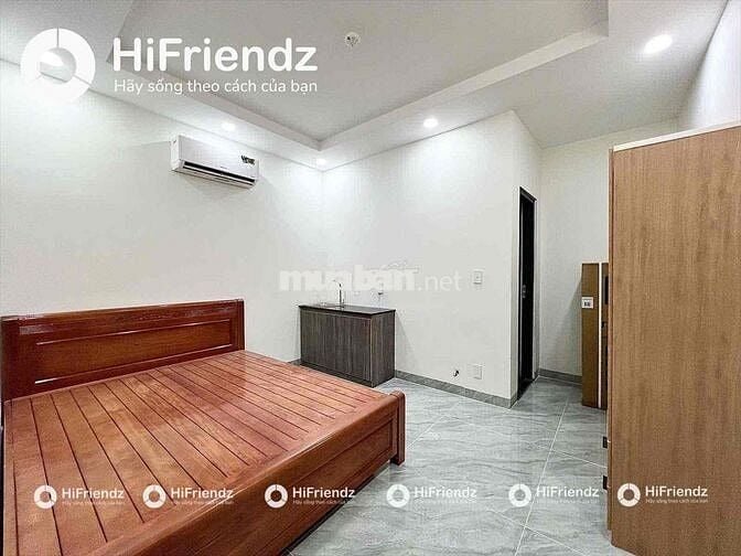 CHO THUÊ STUDIO FULL NT GẦN ĐH NGUYỄN TẤT THÀNH, CẦU VƯỢT NGÃ TƯ GA