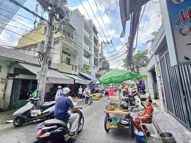 Bán đất Full thổ cư Mặt Tiền chợ kinh doanh 1041. P. Tân Hưng. Quận 7