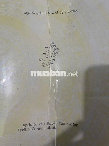 Bán đất giá tốt gần trung tâm Đại Ngãi – Cần Thơ mở rộng, DT 4635 m2
