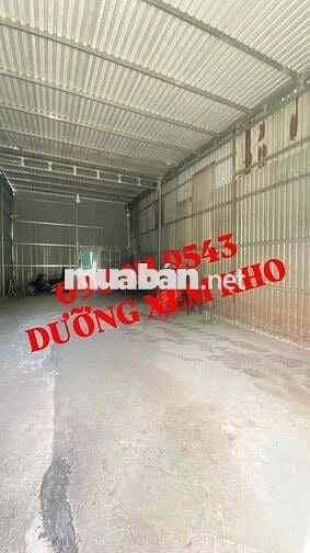 CHO THUÊ KHO 6x17m - ĐIỆN 3PHA - ĐƯỜNG XE TẢI - ÍT DÂN CƯ - TRẦN CAO