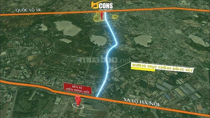 Dự án hot khu Đông: Bcons Uni Valley – giá ưu đãi từ 7,5 tỷ!