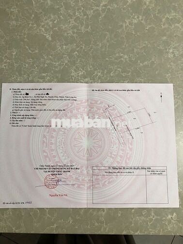 Bán đất lớn Long An 2,014m2 (kèm dãy trọ + nhà cấp 4)