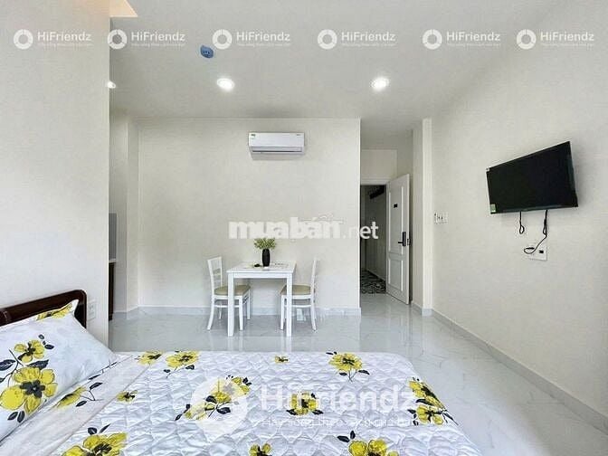 Cho Thuê Căn Hộ Ban Công Full Nội Thất ở Đặng Thùy Trâm Bình Thạnh