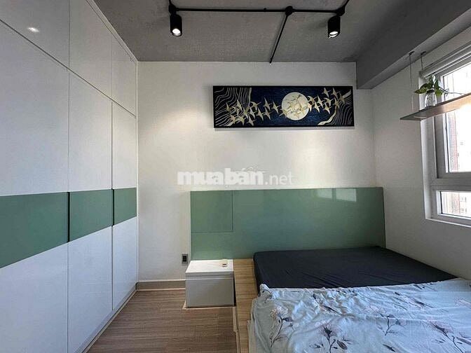 Căn 55m2, 2PN, full nội thất, cc Topaz City, p4, q8