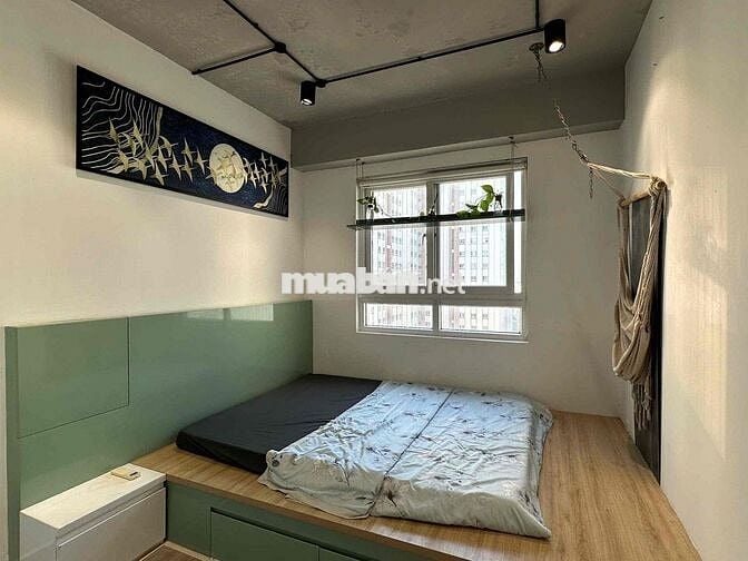 Căn 55m2, 2PN, full nội thất, cc Topaz City, p4, q8