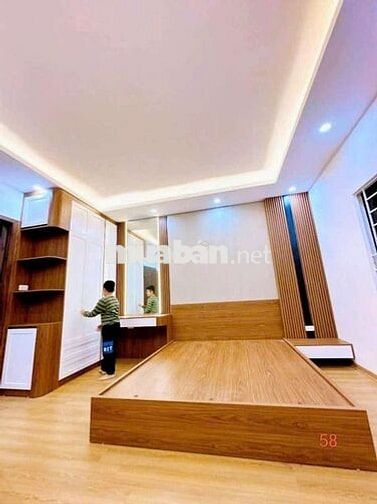 LIÊN MẠC giáp với HV Tài Chính- Nhà mới 5 tầng - LÔ GÓC, full NỘI THẤT