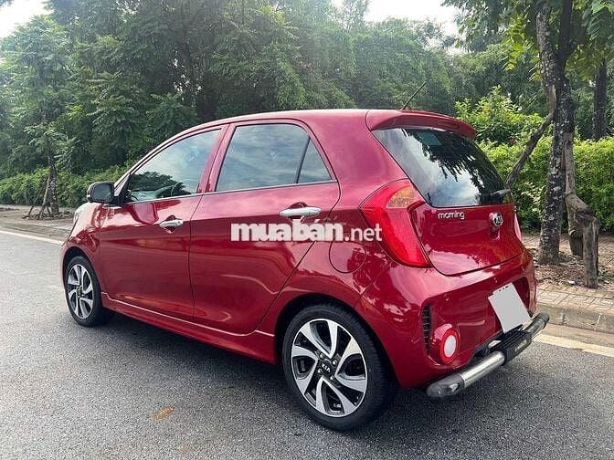 Kia Morning Si 2017 màu đỏ