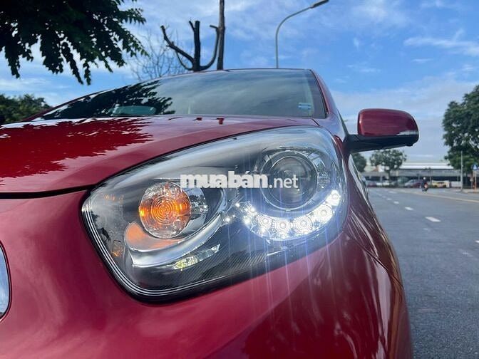 Kia Morning Si 2017 màu đỏ