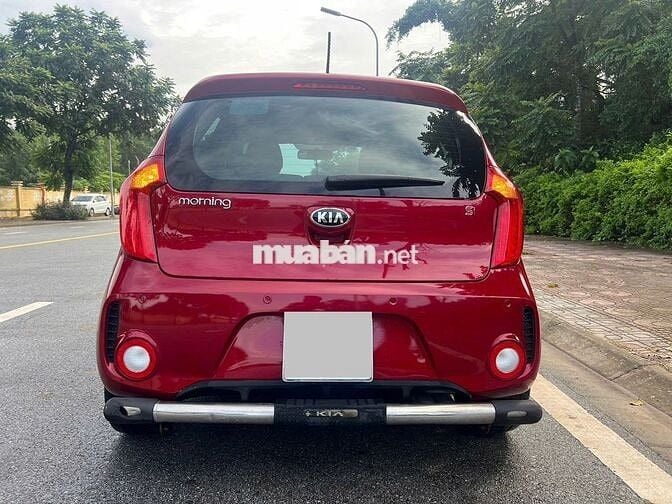 Kia Morning Si 2017 màu đỏ