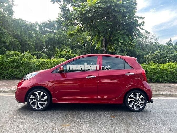Kia Morning Si 2017 màu đỏ