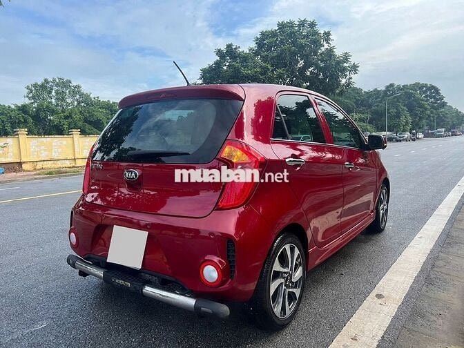 Kia Morning Si 2017 màu đỏ