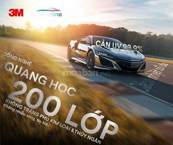dán film cách nhiệt ô tô Dĩ An, Bình Dương, TpHCM
