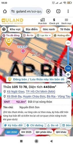 Bán nhà đất đối diện dự án Vinhomes 
