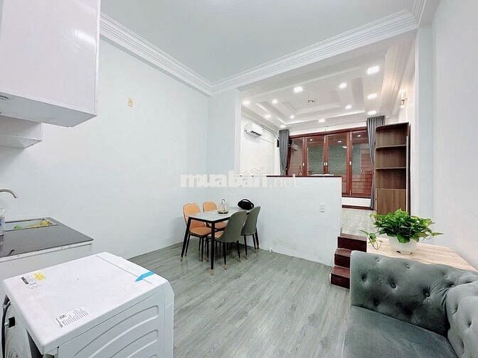 Căn hộ 38m2 Bình Thạnh, Toilet Bếp Riêng 1 phòng ngủ Full NT