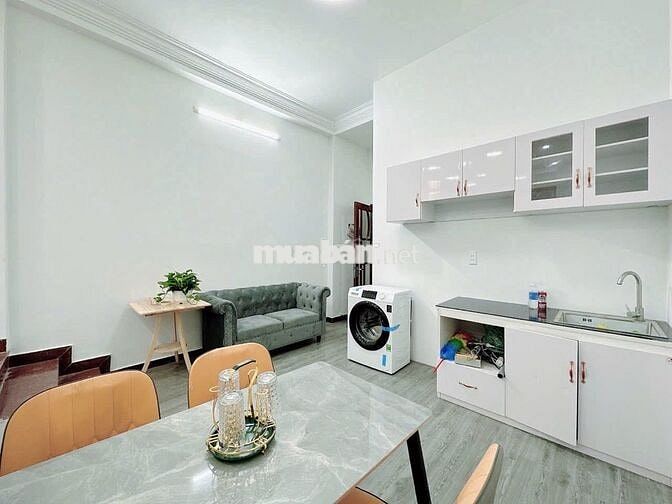Căn hộ 38m2 Bình Thạnh, Toilet Bếp Riêng 1 phòng ngủ Full NT