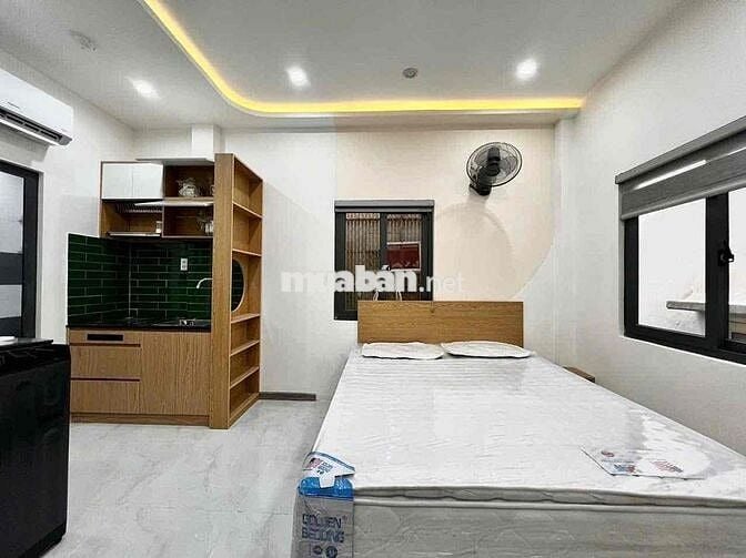 Studio 28m2 New 100% -  M.Giặt Riêng - Ngã 6 Phù Đổng - Công Viên 23/9