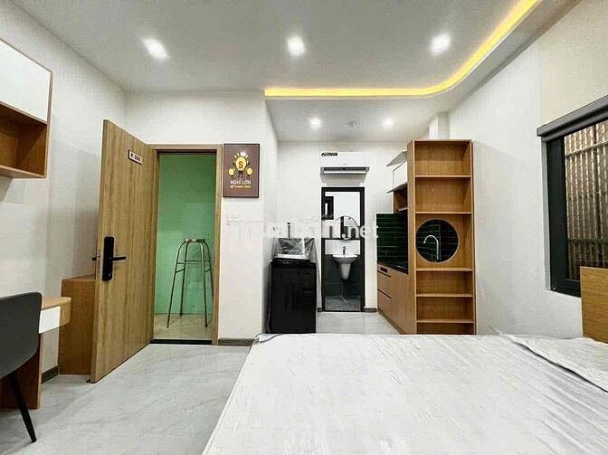 Studio 28m2 New 100% -  M.Giặt Riêng - Ngã 6 Phù Đổng - Công Viên 23/9