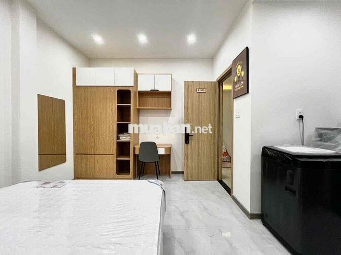 Studio 28m2 New 100% -  M.Giặt Riêng - Ngã 6 Phù Đổng - Công Viên 23/9