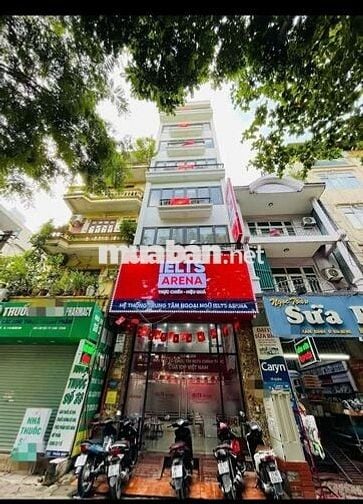 Tôi cần bán nhà mặt phố Trần Bình 9tầng thang máy full nội thất.