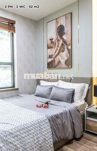 Căn hộ Bcons Solary 2PN-2NVS 53m2