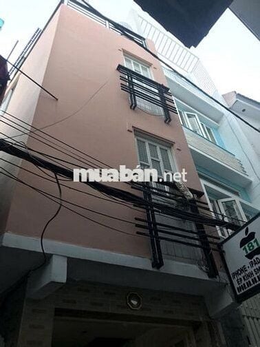 Nhà hẻm 20m2, 1 trệt 2 lầu 1 tầng thượng, đường 3/2, Quận 10.