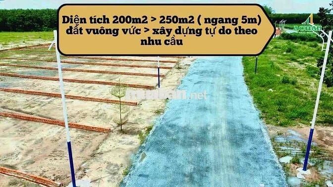 250m2 Đất thổ cư ngay trường học cấp 2 Minh Thắng Chơn Thành