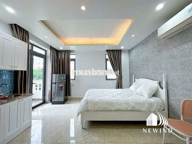 Cho Thuê Căn Hộ Ban Công Full Nội Thất ở Nơ Trang Long, Bình Thạnh