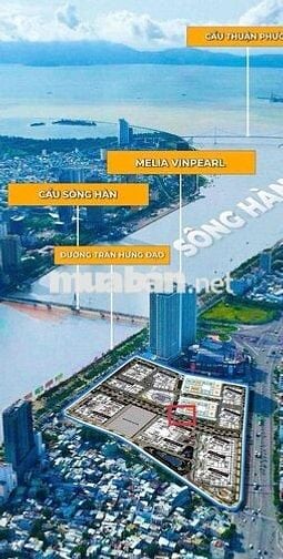 Độc quyền căn 1pn tầng 18 view công viên và sông Hàn sát Vincom