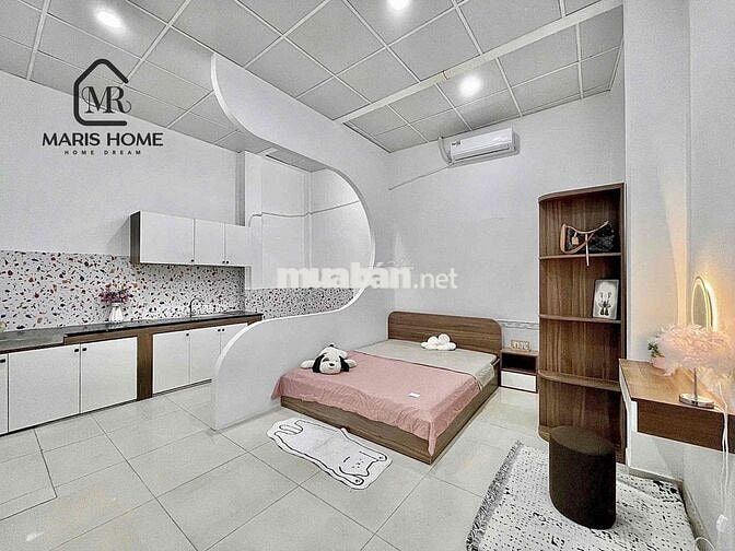 CĂN HỘ 1PN TÁCH BẾP SẴN NỘI THẤT_CỬA SỔ_BAN CÔNG_GIÁP QUẬN 6, QUẬN 11