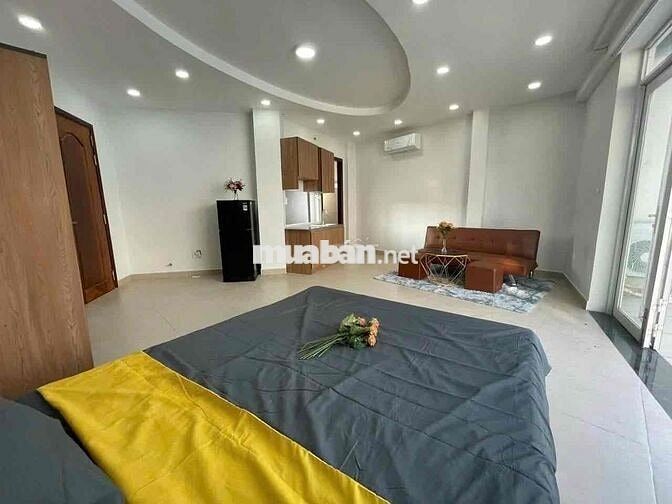 CĂN HỘ DỊCH VỤ BAN CÔNG FULL NỘI THẤT NGAY NGUYỄN VĂN QUÁ MỚI XÂY 100%