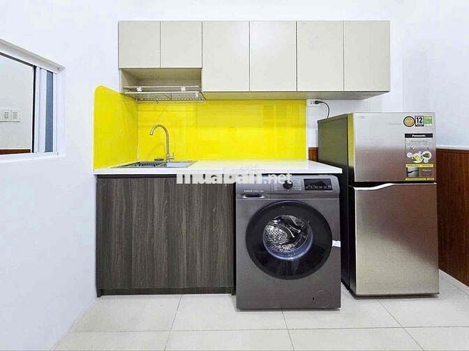 Cho Thuê Căn Hộ 1 Phòng Ngủ Máy Giặt Riêng Tách Bếp Full NT Gần Hà Đô
