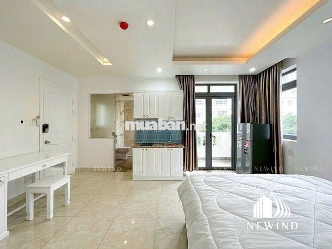 Cho Thuê Căn Hộ Ban Công Full Nội Thất ở Nơ Trang Long, Bình Thạnh