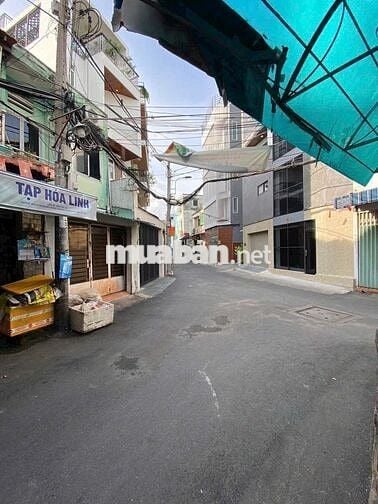 Nhà Nguyên căn hẻm xe tải thông Quang Trung phường 10 (4x16m)