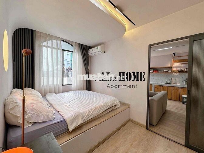 🌹CHO THUÊ CĂN HỘ 1PN FULL_NỘI THẤT GỖ CAO CẤP GẦN CÔNG VIÊN LÊ VĂN TÁM
