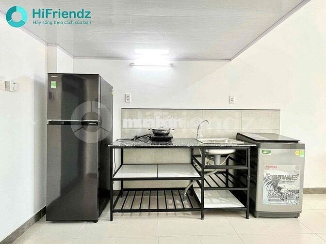 Căn hộ Duplex full nội thất có máy giặt riêng gần cầu Tân Thuận
