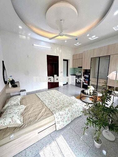 căn hộ 30m2, ban công, full nội thất, đường Lê Quang Định, Bình Thạnh