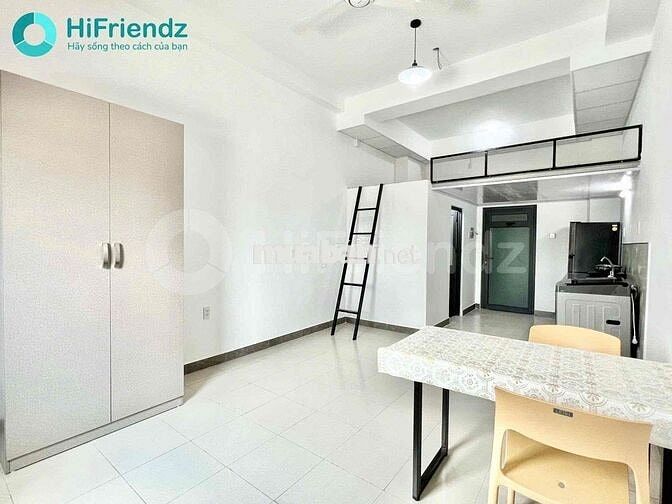 Căn hộ Duplex full nội thất có máy giặt riêng gần cầu Tân Thuận