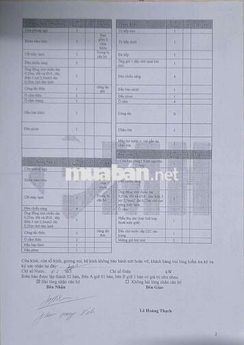 Bán căn hộ 20.02 - Chung cư Đông Tân